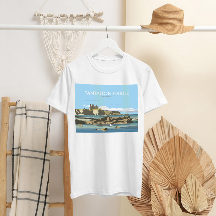 Tantallon Castle, East Lothian T-Shirt by Dave Thompson