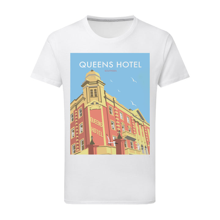 Queens Hotel, Southsea T-Shirt by Dave Thompson