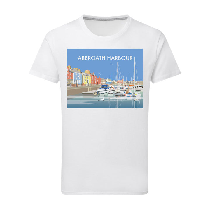 Arbroath Harbour T-Shirt by Dave Thompson
