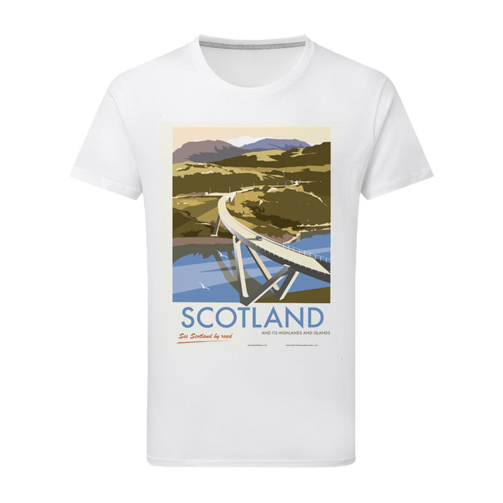 Scotland By Road T-Shirt by Dave Thompson