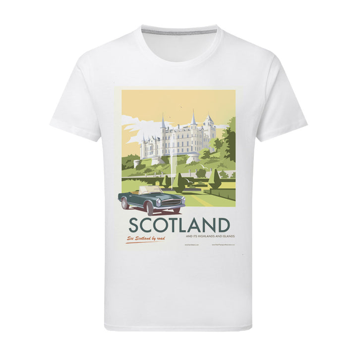 Scotland By Road 4 T-Shirt by Dave Thompson