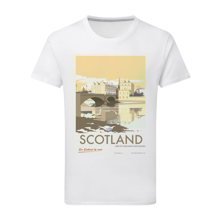 Scotland By Road 5 T-Shirt by Dave Thompson