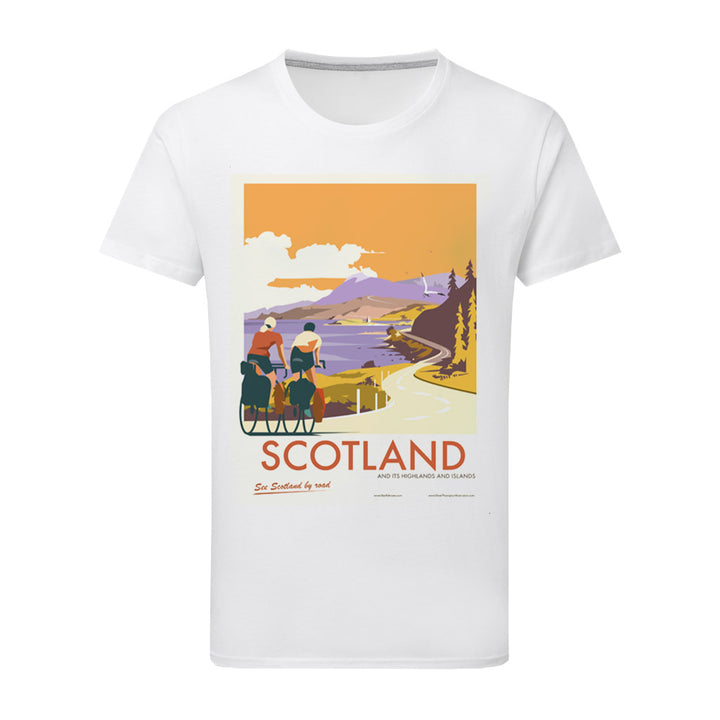 Scotland By Road 6 T-Shirt by Dave Thompson