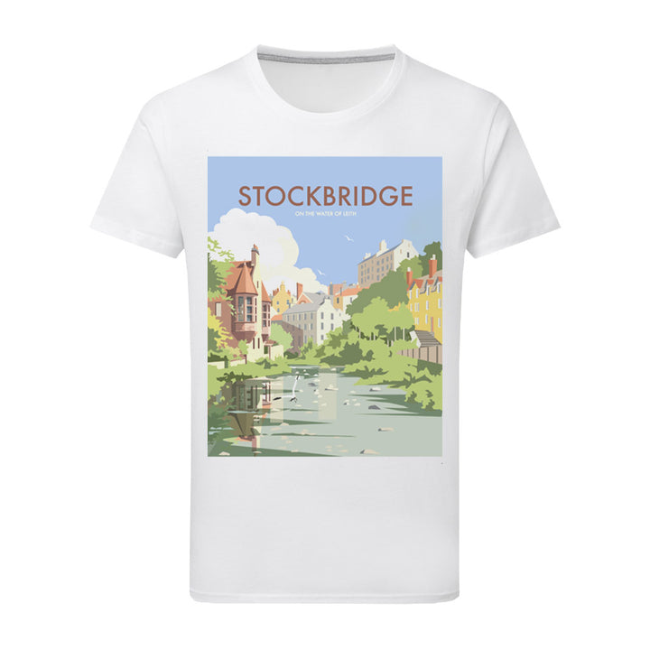 Stockbridge, On The Water Of Leith T-Shirt by Dave Thompson