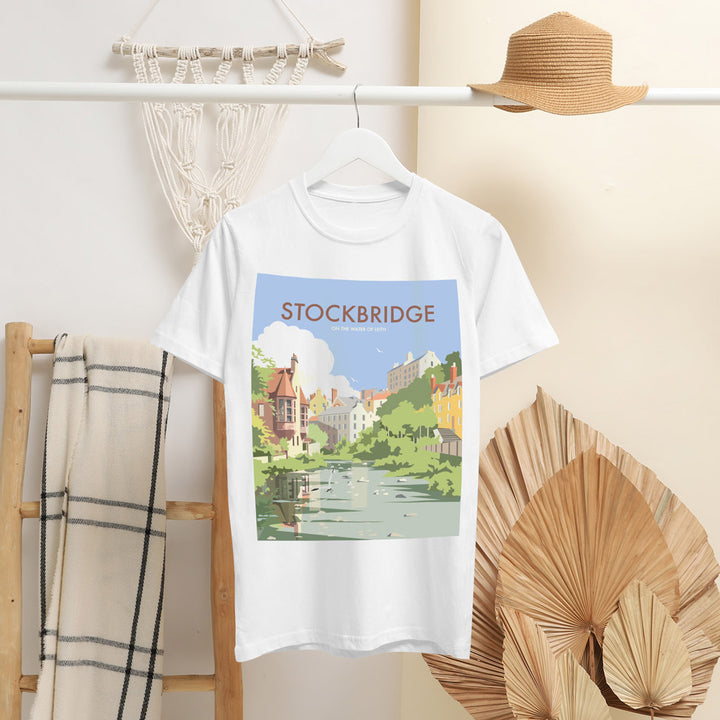 Stockbridge, On The Water Of Leith T-Shirt by Dave Thompson