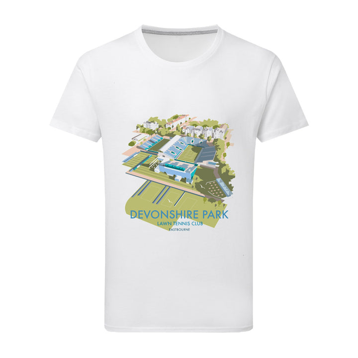 Devonshire Park, Lawn Tennis Club, Eastbourne T-Shirt by Dave Thompson