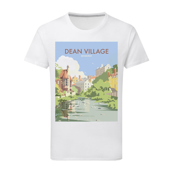 Dean Village, Edinburgh T-Shirt by Dave Thompson