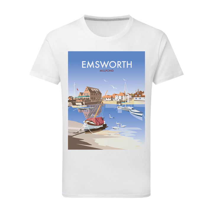 Emsworthmillpond T-Shirt by Dave Thompson