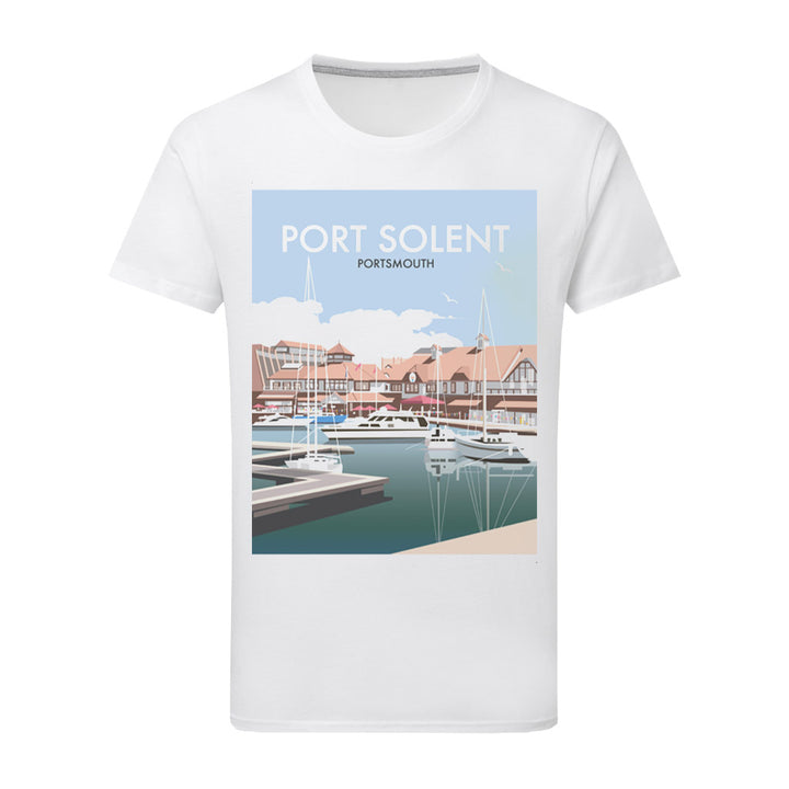 Port Solent T-Shirt by Dave Thompson