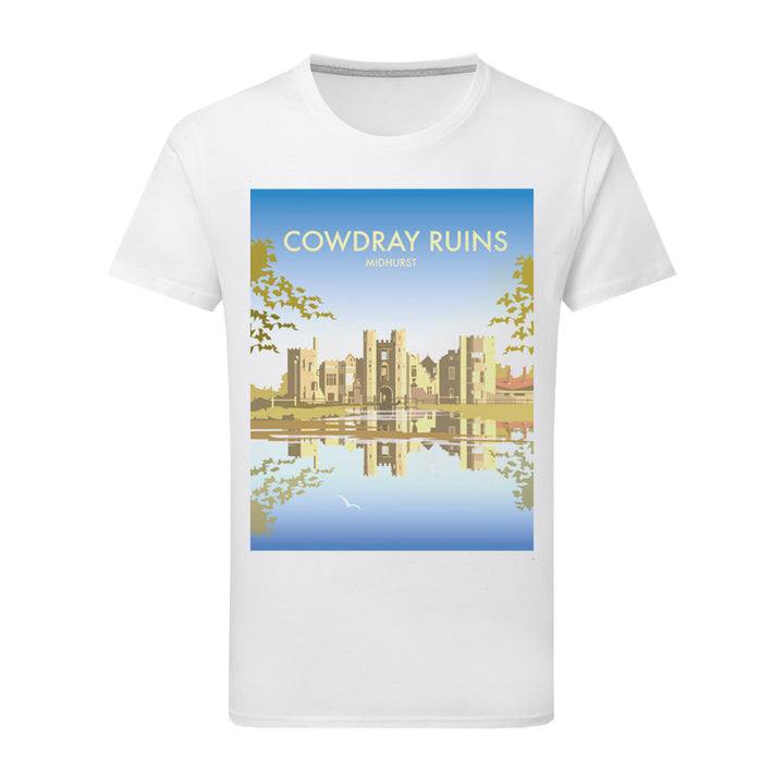 Cowdray Ruins T-Shirt by Dave Thompson