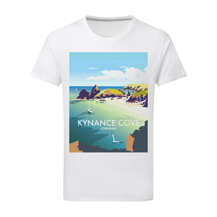 Kynance Cove, Cornwall T-Shirt by Dave Thompson