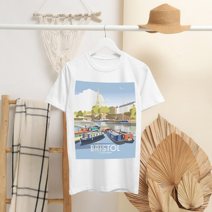 Bristol, Harbourside T-Shirt by Dave Thompson