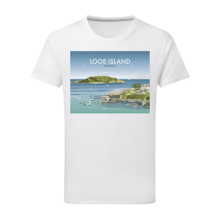 Looe Island T-Shirt by Dave Thompson