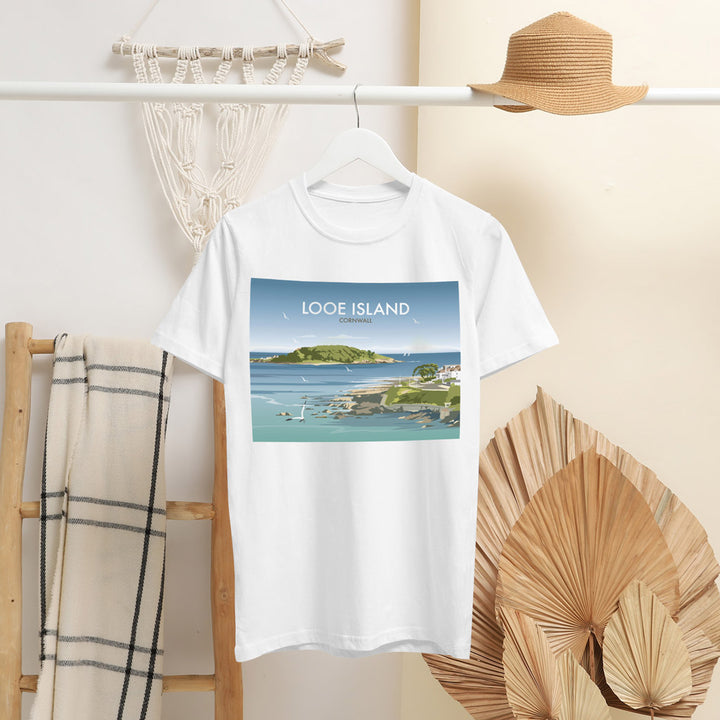 Looe Island T-Shirt by Dave Thompson