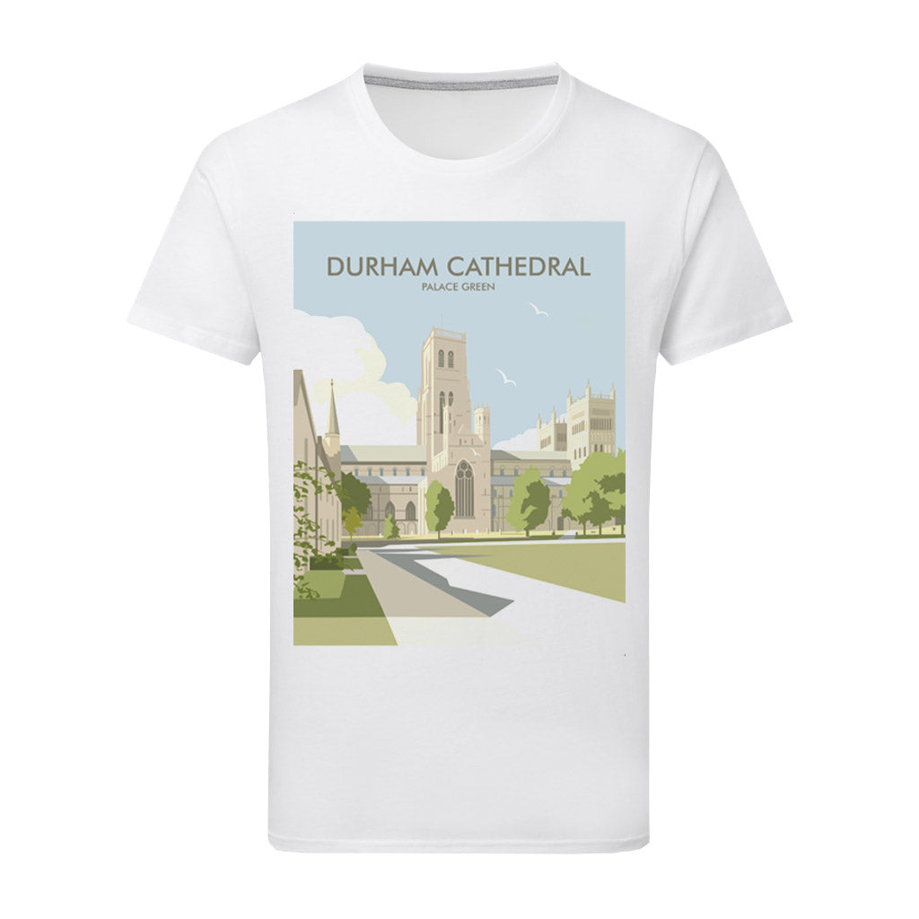 Durham Cathedral, Palace Green T-Shirt by Dave Thompson