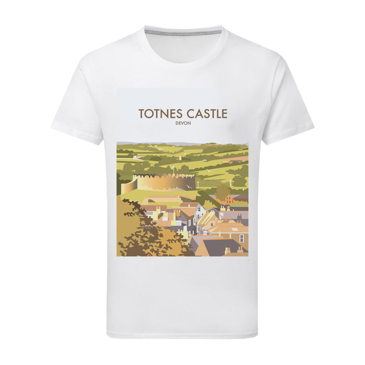 Totnes Castle T-Shirt by Dave Thompson