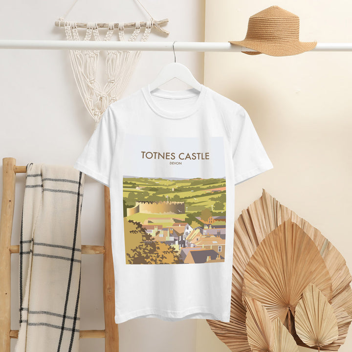 Totnes Castle T-Shirt by Dave Thompson