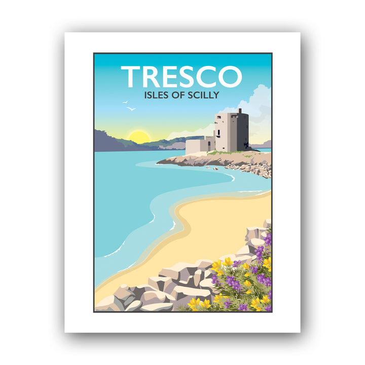 Tresco, Isles of Scilly, Cornwall - Art Print