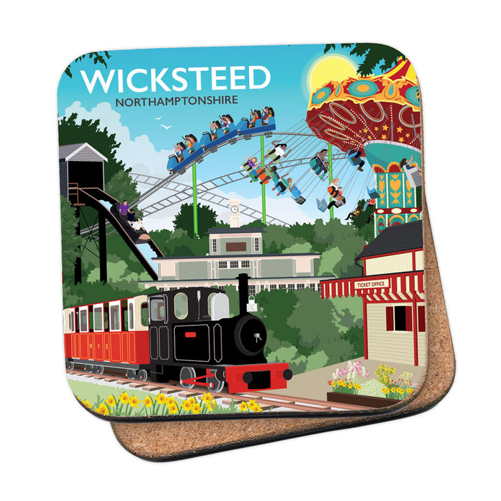 Wicksteed, Northamptonshire - MDF Coaster