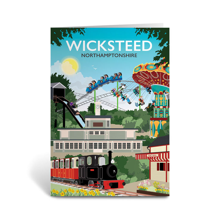 Wicksteed, Northamptonshire - Greeting Card 7x5