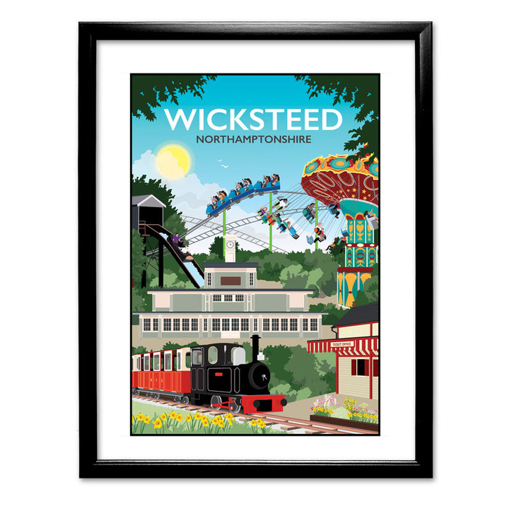 Wicksteed, Northamptonshire - Art Print