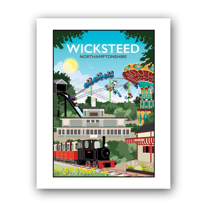 Wicksteed, Northamptonshire - Art Print