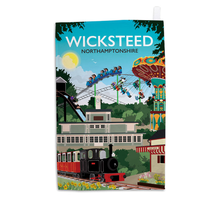 Wicksteed, Northampton - Tea Towel