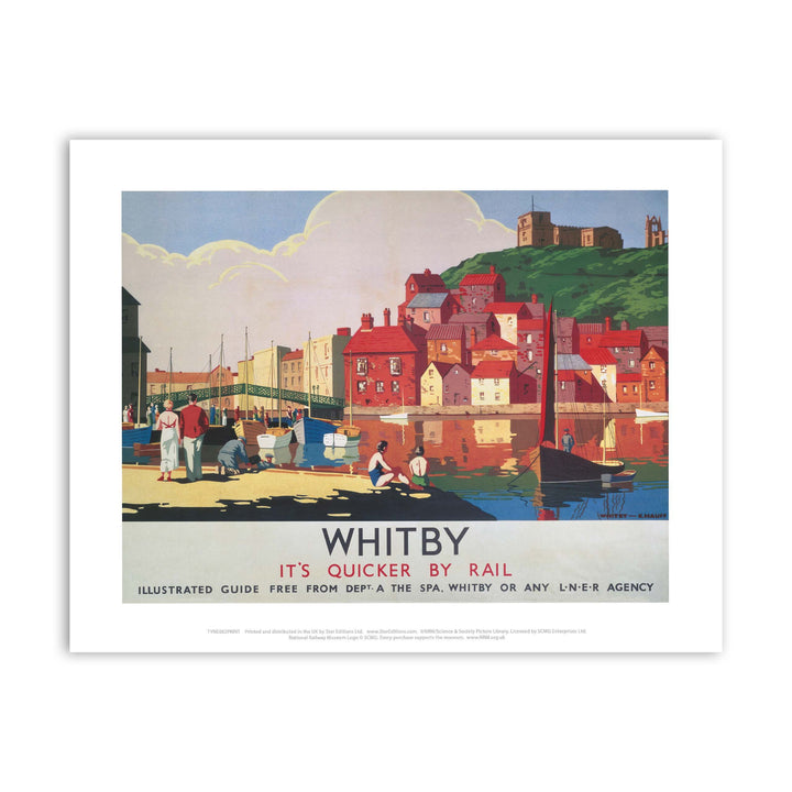Whitby Art Print