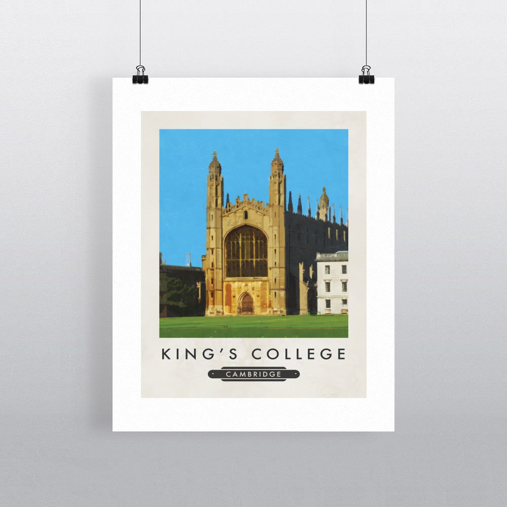 Kings College, Cambridge 90x120cm Fine Art Print