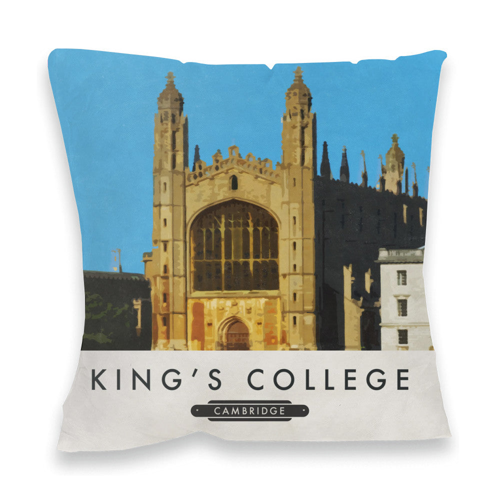 Kings College, Cambridge Fibre Filled Cushion