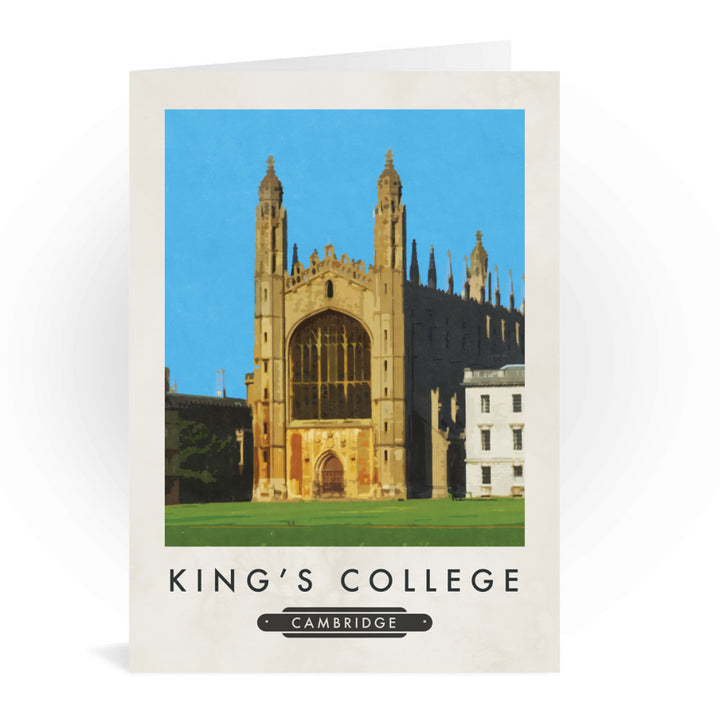 Kings College, Cambridge Greeting Card 7x5