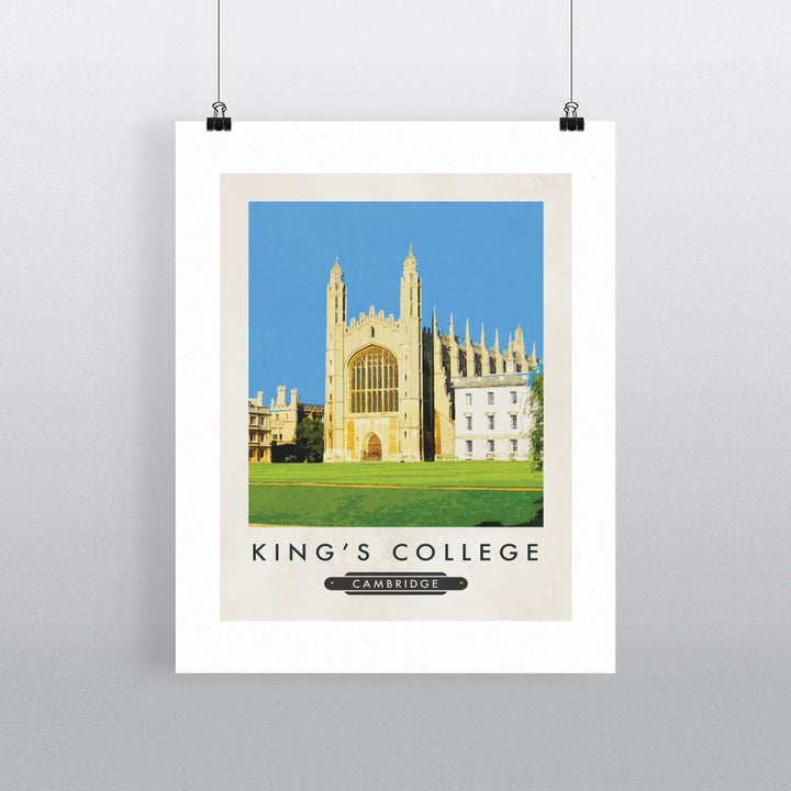 Kings College, Cambridge 90x120cm Fine Art Print