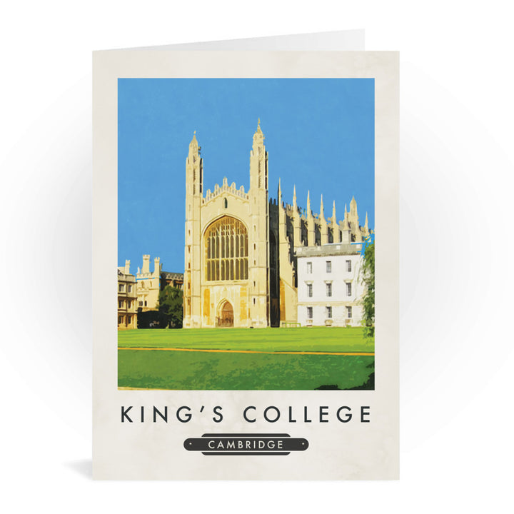 Kings College, Cambridge Greeting Card 7x5