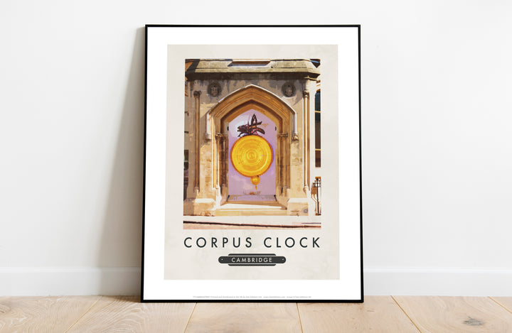 The Corpus Clock, Cambridge - Art Print
