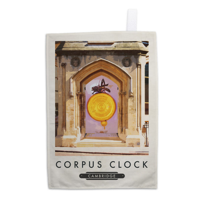 The Corpus Clock, Cambridge Tea Towel