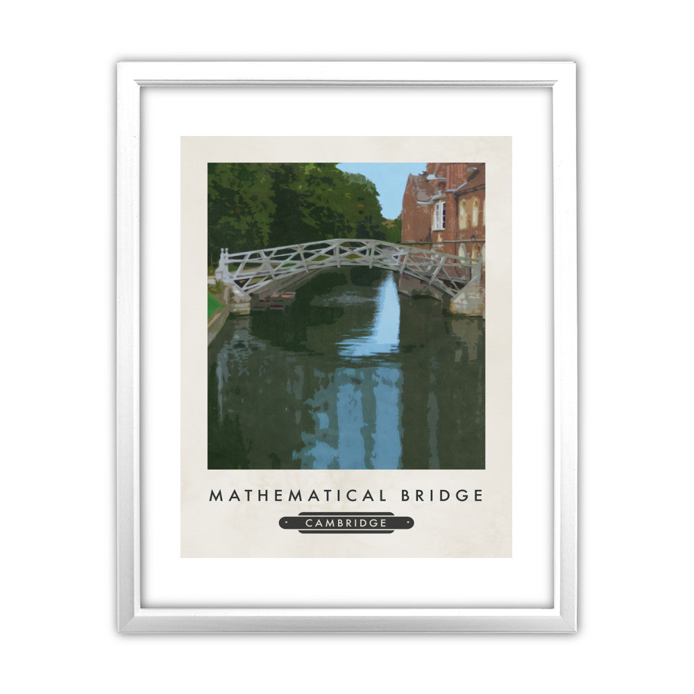The Mathematical Bridge, Cambridge - Art Print