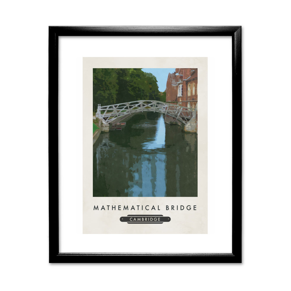 The Mathematical Bridge, Cambridge - Art Print