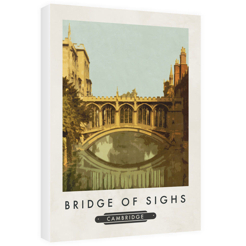 The Bridge of Sighs, Cambridge 60cm x 80cm Canvas
