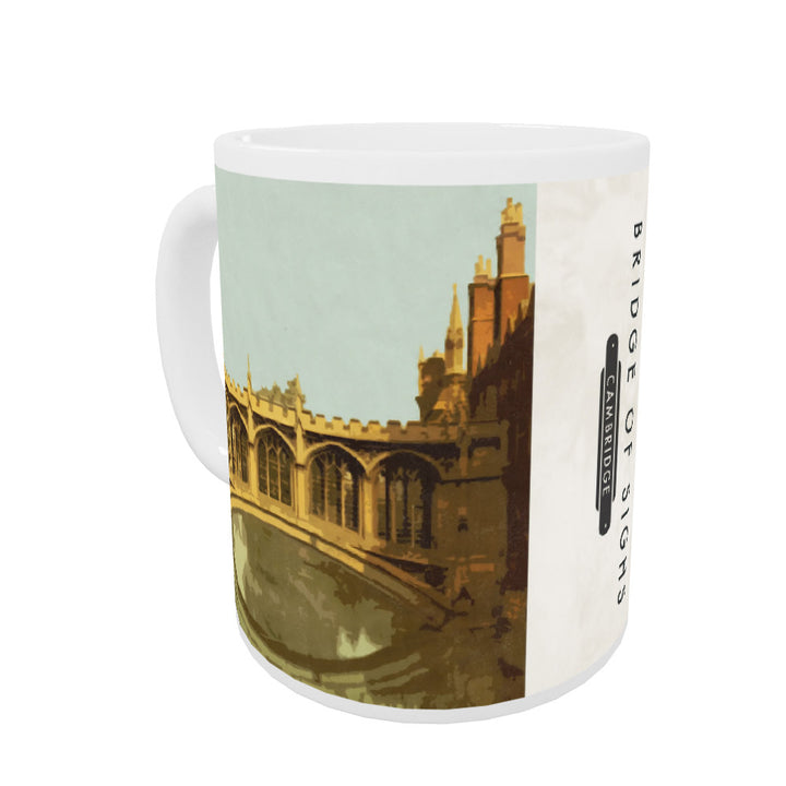 The Bridge of Sighs, Cambridge Coloured Insert Mug