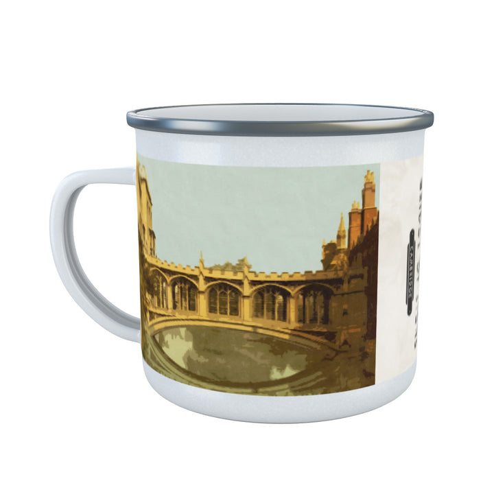 The Bridge of Sighs, Cambridge Enamel Mug