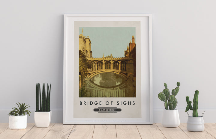 The Bridge of Sighs, Cambridge - Art Print