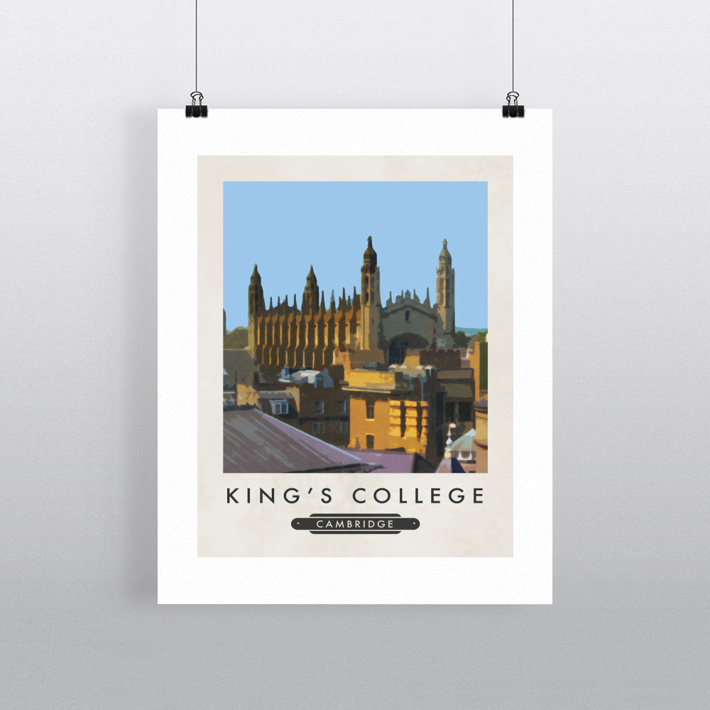 Kings College, Cambridge - Art Print