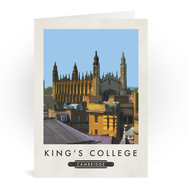 Kings College, Cambridge Greeting Card 7x5