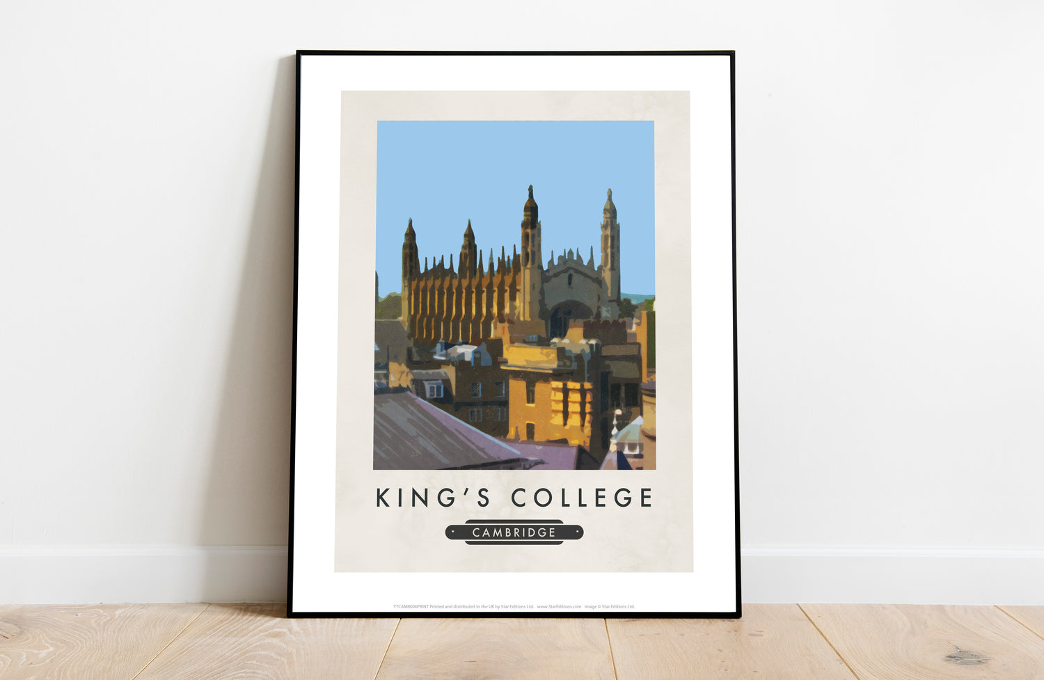 Kings College, Cambridge - Art Print