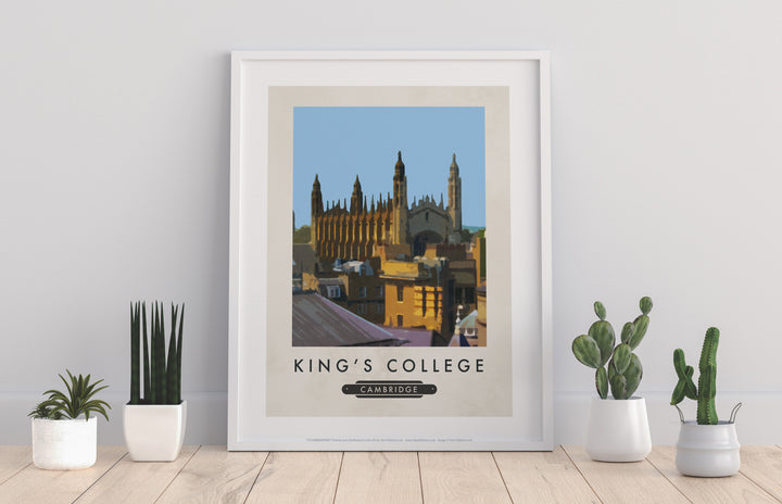 Kings College, Cambridge - Art Print