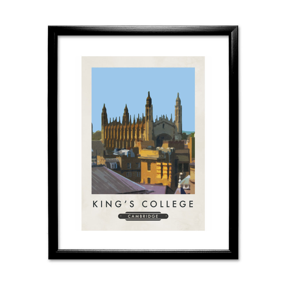 Kings College, Cambridge - Art Print