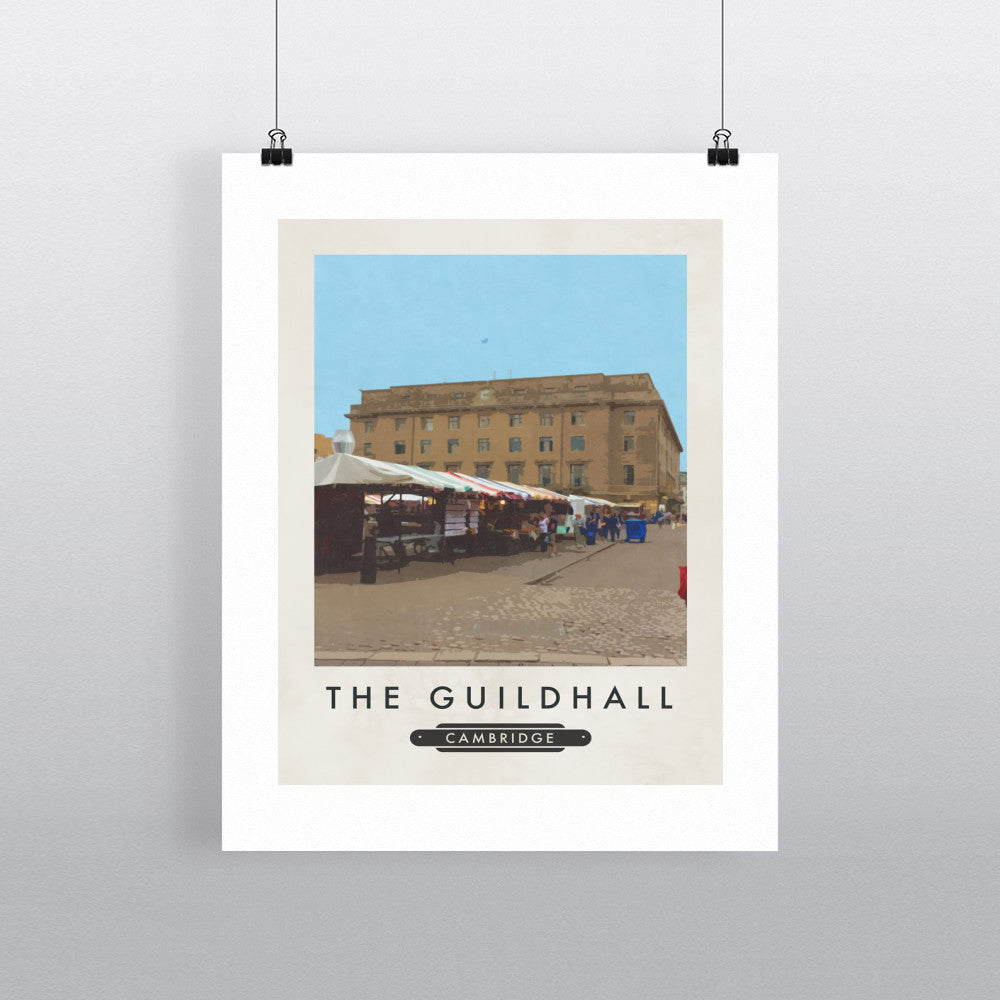 The Guildhall, Cambridge - Art Print