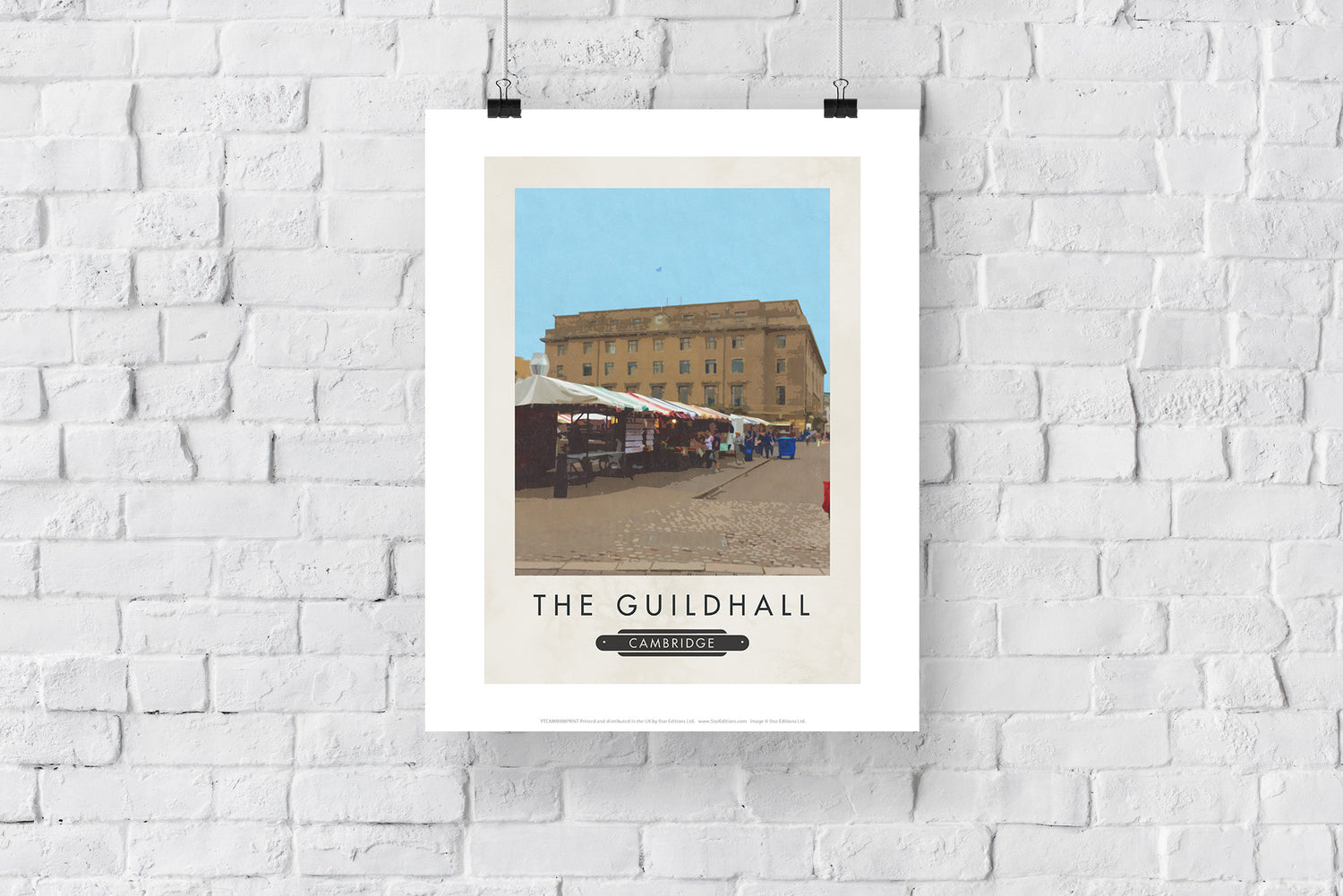 The Guildhall, Cambridge - Art Print