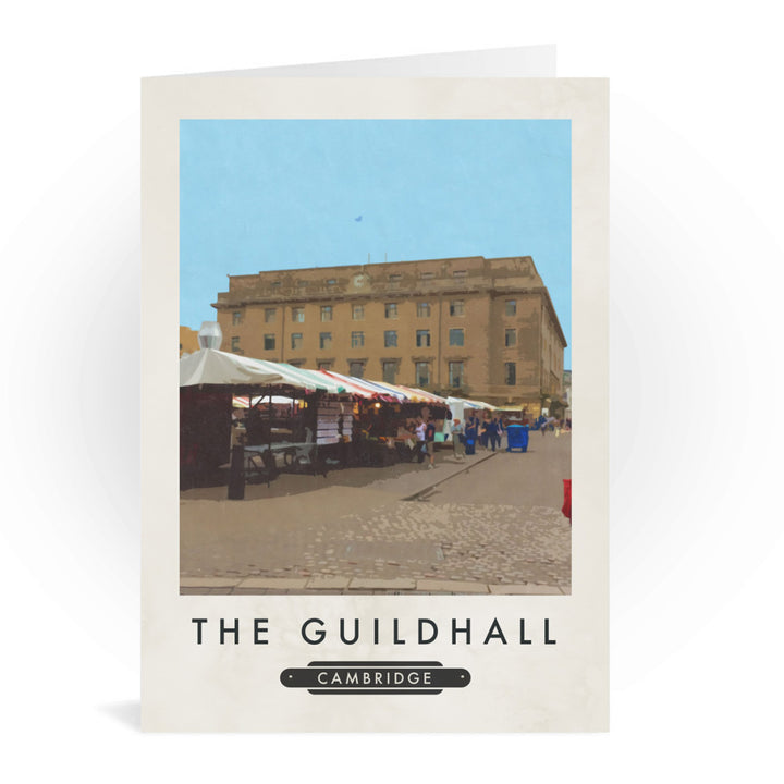 The Guildhall, Cambridge Greeting Card 7x5