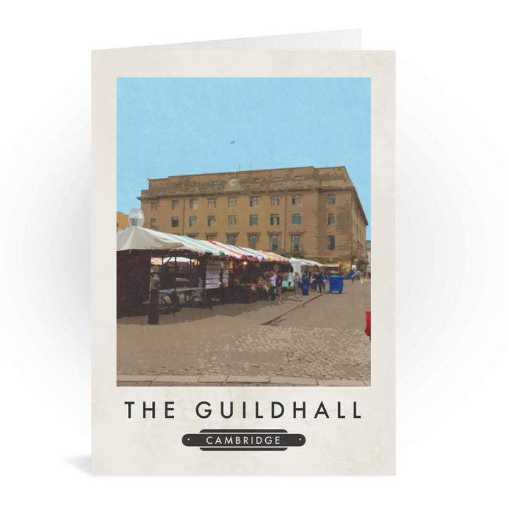 The Guildhall, Cambridge Greeting Card 7x5